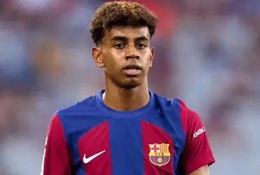 Lamine Yamal, que se ha convertido de un momento a otro en la gran joya del Barça, tuvo opciones de salir
