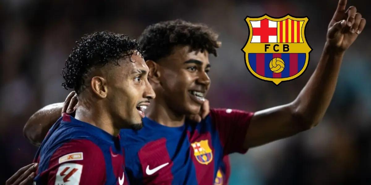 Lamine Yamal - Raphinha (Foto: FC Barcelona)