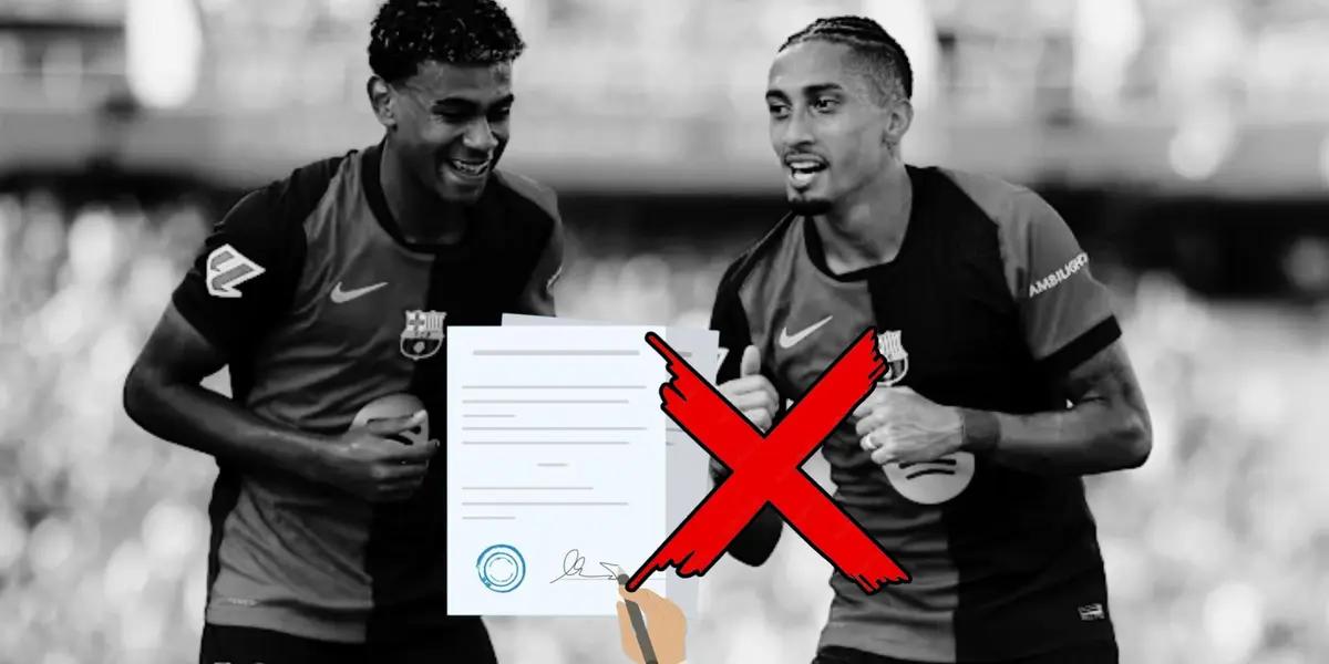 Lamine Yamal - Raphinha (Foto: FC Barcelona)