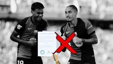 Lamine Yamal - Raphinha (Foto: FC Barcelona)