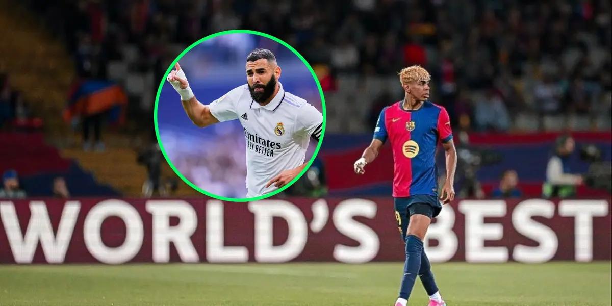 Lamine Yamal se inspira en Benzema