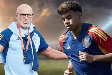 Lamine Yamal sigue creciendo a pasos agigantados y ahora De la Fuente piensa en tomar una decisión