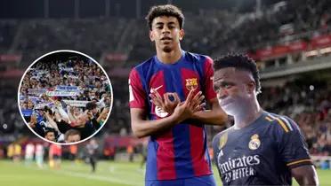 Lamine Yamal - Vinicius Jr. (Foto: FC Barcelona)