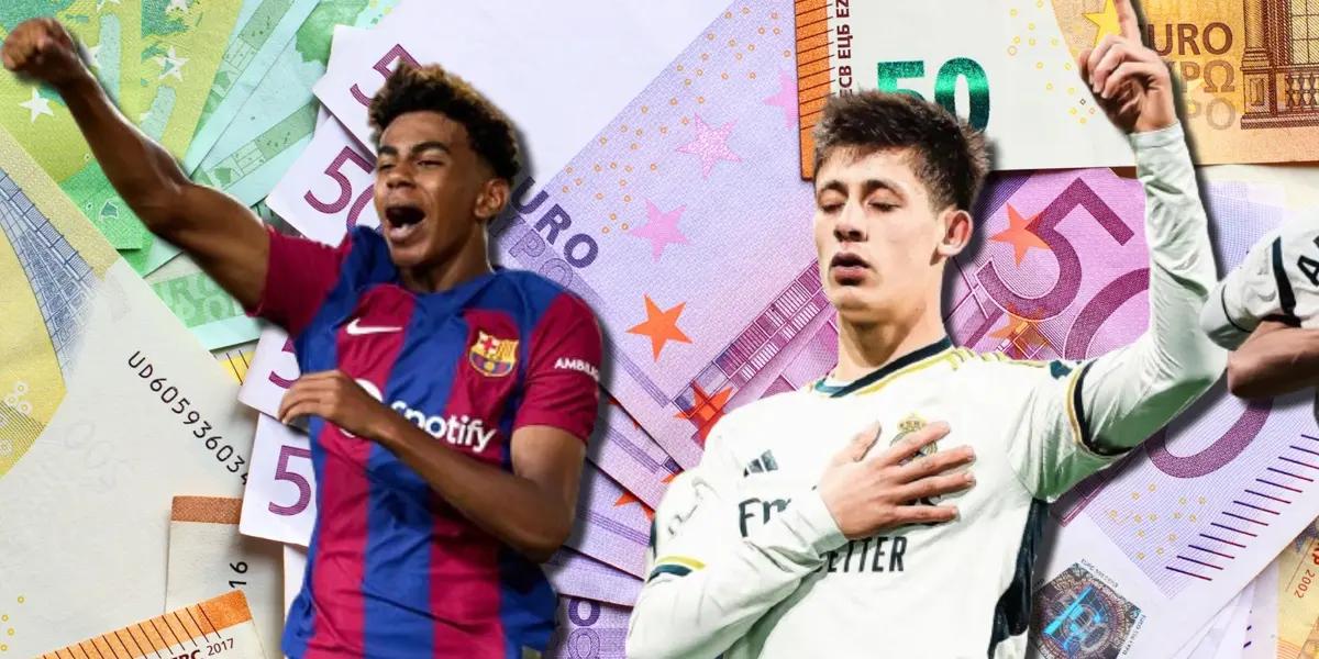 Lamine Yamal y Arda Güler