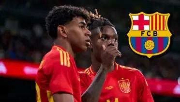 Lamine Yamal y Nico Williams / Foto: X