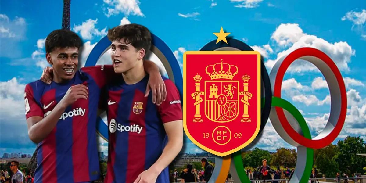 Lamine Yamal y Pau Cubarsí, jugadores del FC Barcelona
