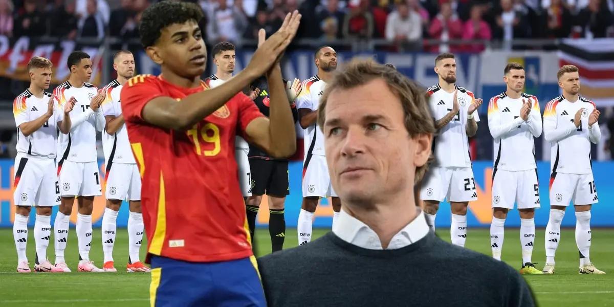 Lamine Yamal y Selección de Alemania / Foto: Collage