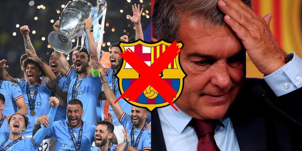 Laporta estuvo muy lento y este crack se aleja de Barcelona