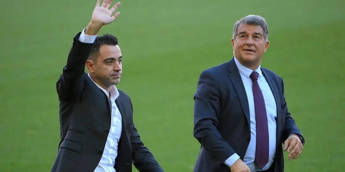 Laporta le pidió que se quede en FC Barcelona y Xavi respondió con contundencia