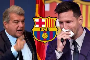 Laporta no perdona a Messi por no fichar por Barca y así se vengó