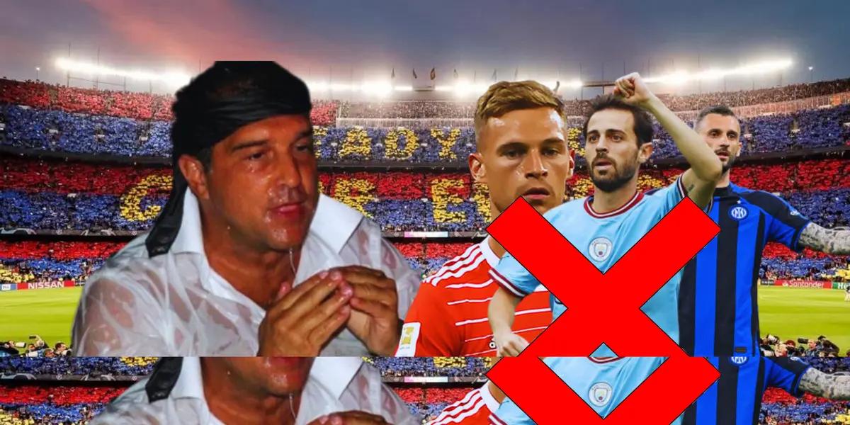 Laporta pierde su tiempo y no ficha refuerzos de calidad.