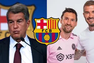 Laporta sigue dolido con Lionel Messi y así se lo hizo saber
