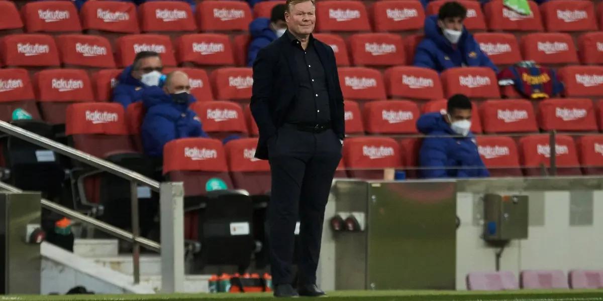 Laporta y Koeman definen el futuro del holandés.