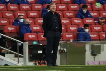 Laporta y Koeman definen el futuro del holandés.