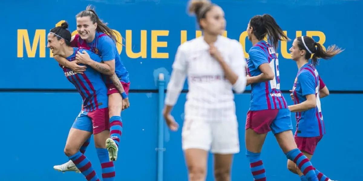 Las blaugranas son simplemente imparables, tras ir en desventaja ante el Sevilla Femenino, el equipo de Giraldez sacó todo su poderío al campo. Goleaó a la formación andaluza y está a dos partidos del record absoluto.