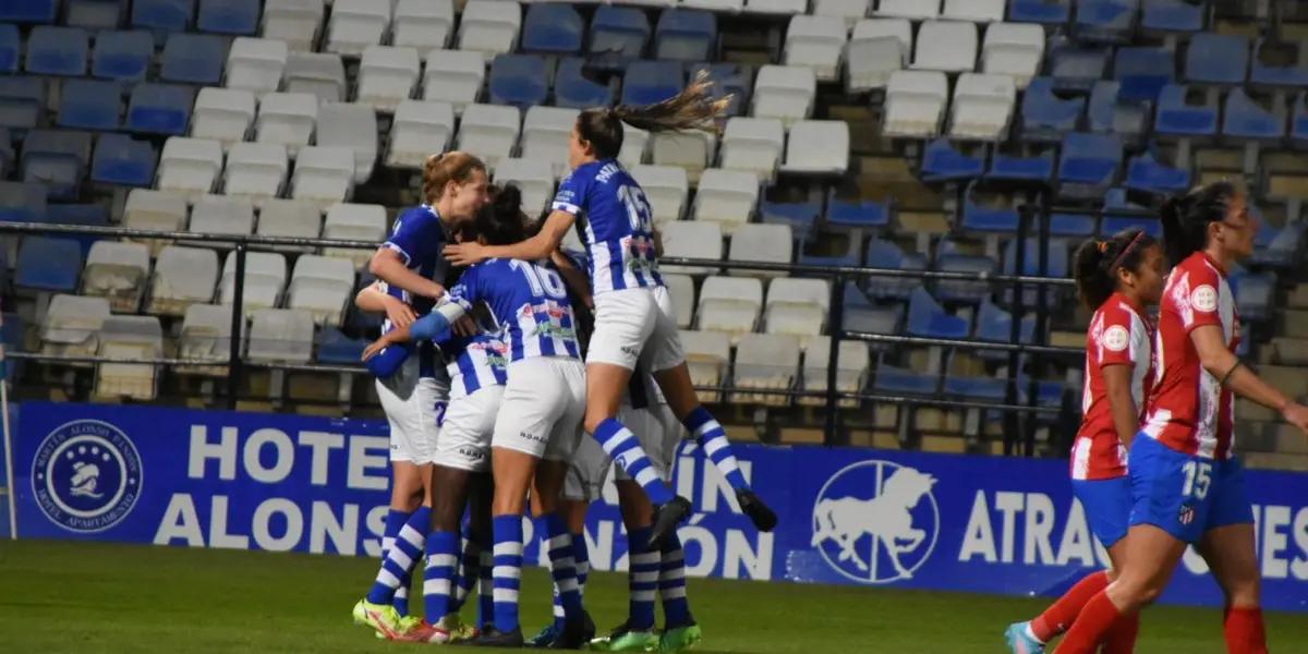 Las Colchoneras fueron superiores, pero cayeron eliminadas de la Copa de la Reina. El equipo de Óscar Fernández se vio sorprendido por el Sporting de Huelva, que apostó todo a la contra. y salió ganando.