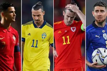 Las Eliminatorias de Europa llegaron a su fin, diez seleccionados ya están con el boleto asegurado a Qatar el año que viene, pero faltan otros 12 que tendrán que luchar hasta el final para conseguirlo.