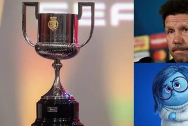 Las fuertes palabras de Simeone tras ganar en la Copa del Rey. Los colchoneros no lo pueden creer.