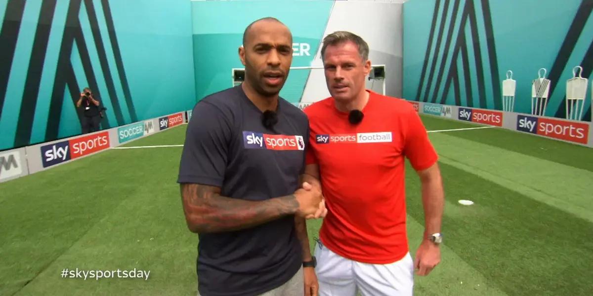 Las leyendas del fútbol inglés como Carragher y Henry han elogiado a Vinicius y sus actuaciones en Champions League