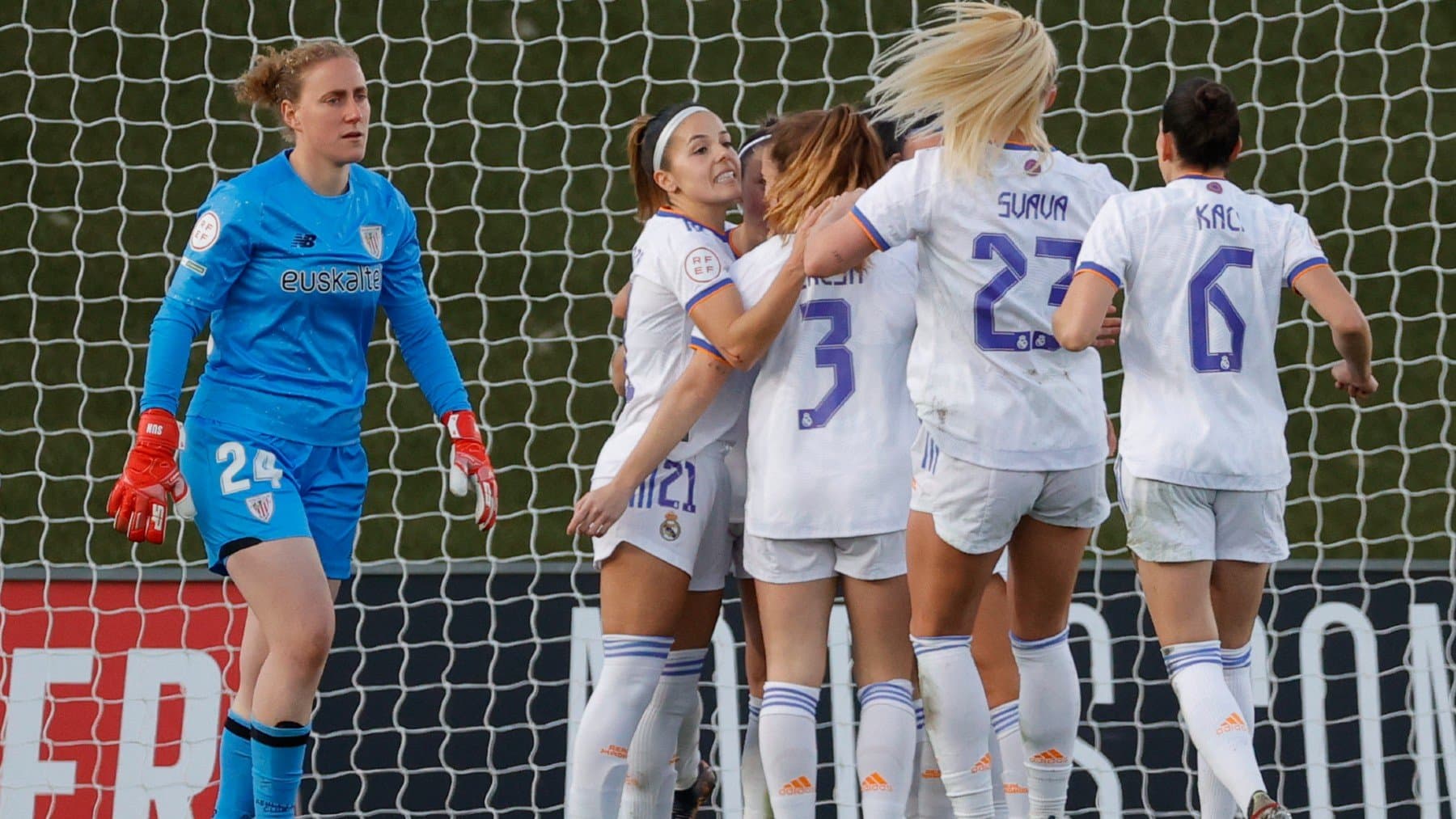 Las merengues siguen escalando posiciones merced a varios resultados positivos logrados de forma consecutiva y superaron en la tabla a sus rivales de esta jornada luego de vencerlas por dos a cero en la fecha 23 de LaLiga Iberdrola.