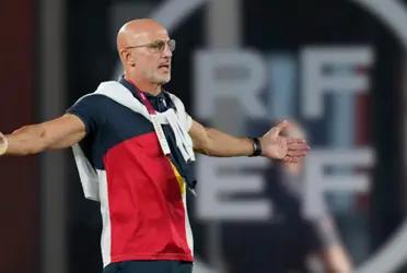 Las palabras del entrenador de la selección española a la televisión murciana