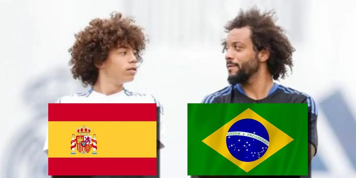 Las razones por las que Enzo Alves, hijo de Marcelo, eligió a España y no Brasil