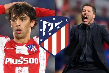Las represalias del Cholo Simeone con Joao Félix