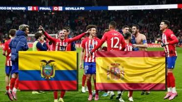 Las Selecciones de España y Ecuador tienen en la mira a este jugador que con 15 años ya da de qué hablar en Atlético de Madrid