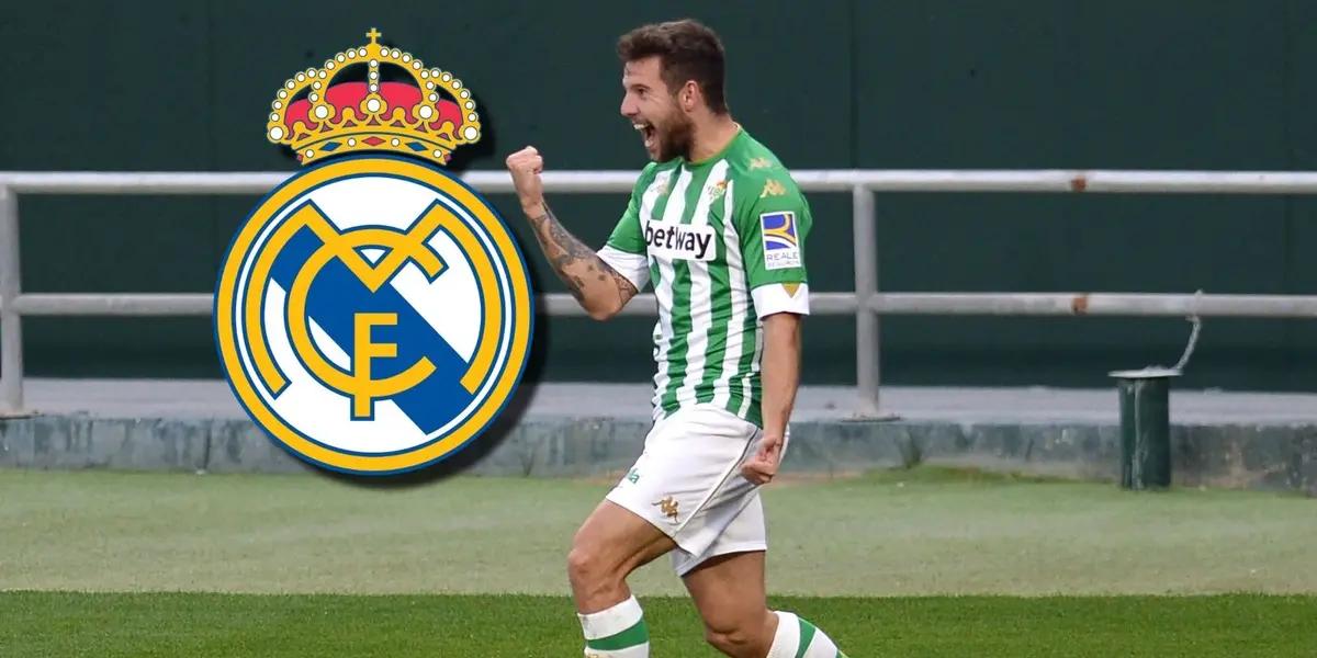 Le dieron mucho espacio a Ruibal y sacó un zapatazo, para poner el empate en el Real Madrid ante Real Betis