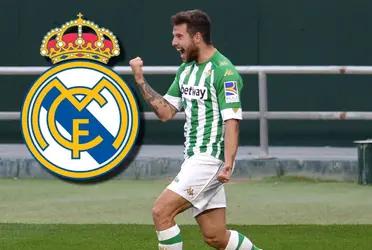 Le dieron mucho espacio a Ruibal y sacó un zapatazo, para poner el empate en el Real Madrid ante Real Betis