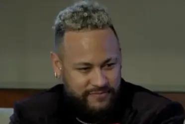 Le dijeron que está pasado de peso y mira lo que apareció comiendo Neymar