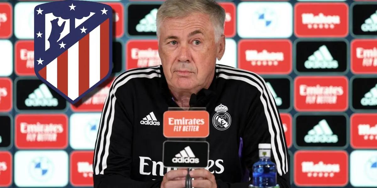 Le dolió a Carlo Ancelotti y desmereció el empate del Atleti, mira lo que dijo