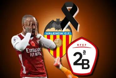 Le ganó un título al Arsenal con Valencia y descendió a Segunda, ahora perdió la vida