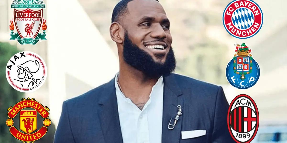 Lebron James invirtió una fortuna para ser accionista de 2 gigantes de Europa.
