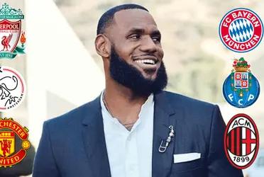 Lebron James invirtió una fortuna para ser accionista de 2 gigantes de Europa.