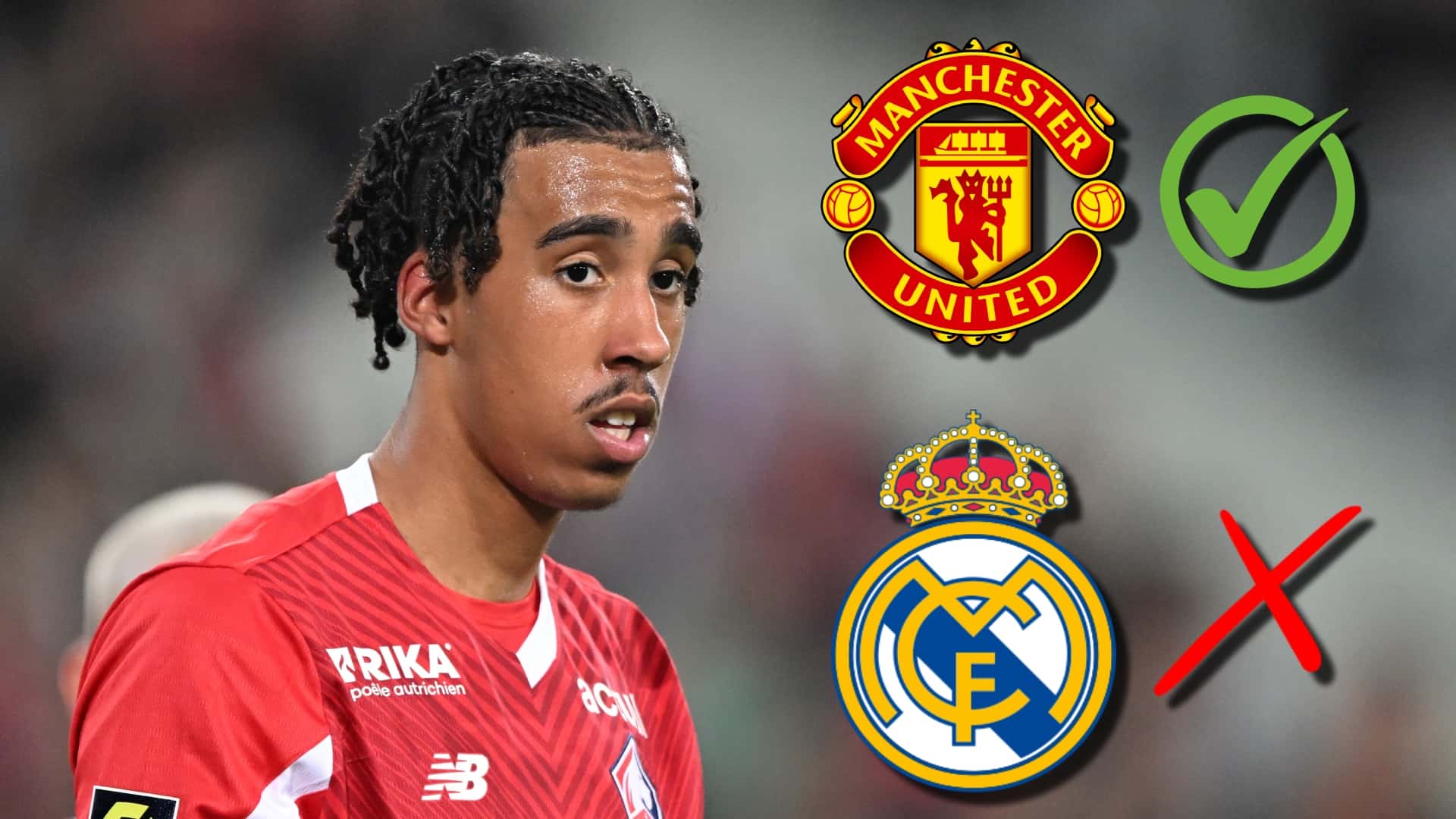 Leny Yoro jugará en el Manchester United y no en Real Madrid / Foto: talkSPORT