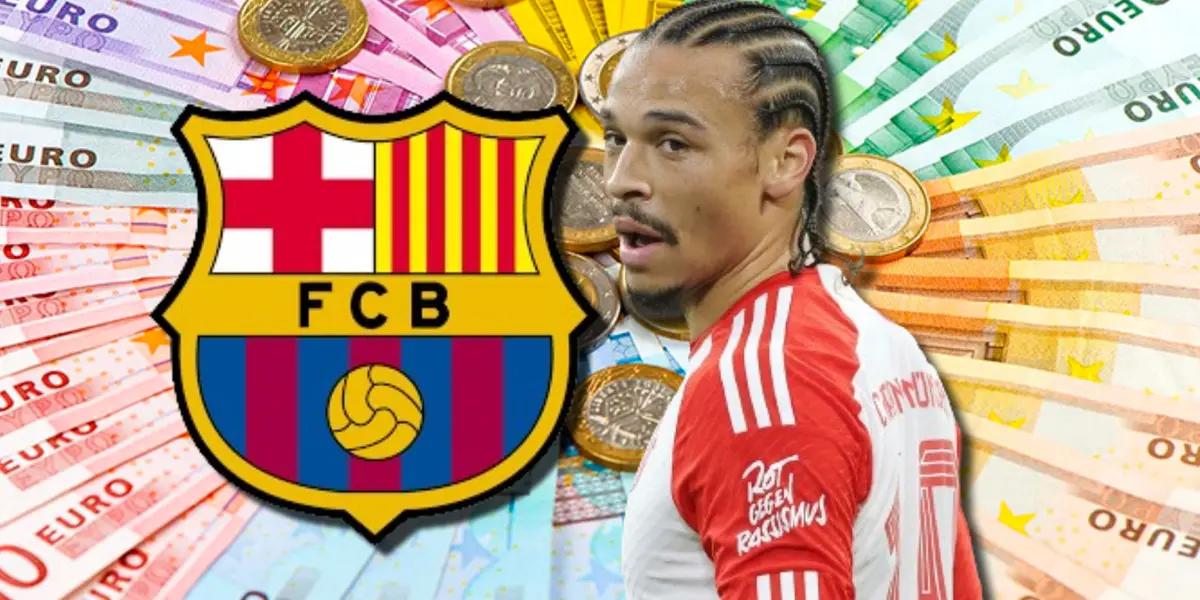 Leroy Sané, jugador del Bayern Múnich