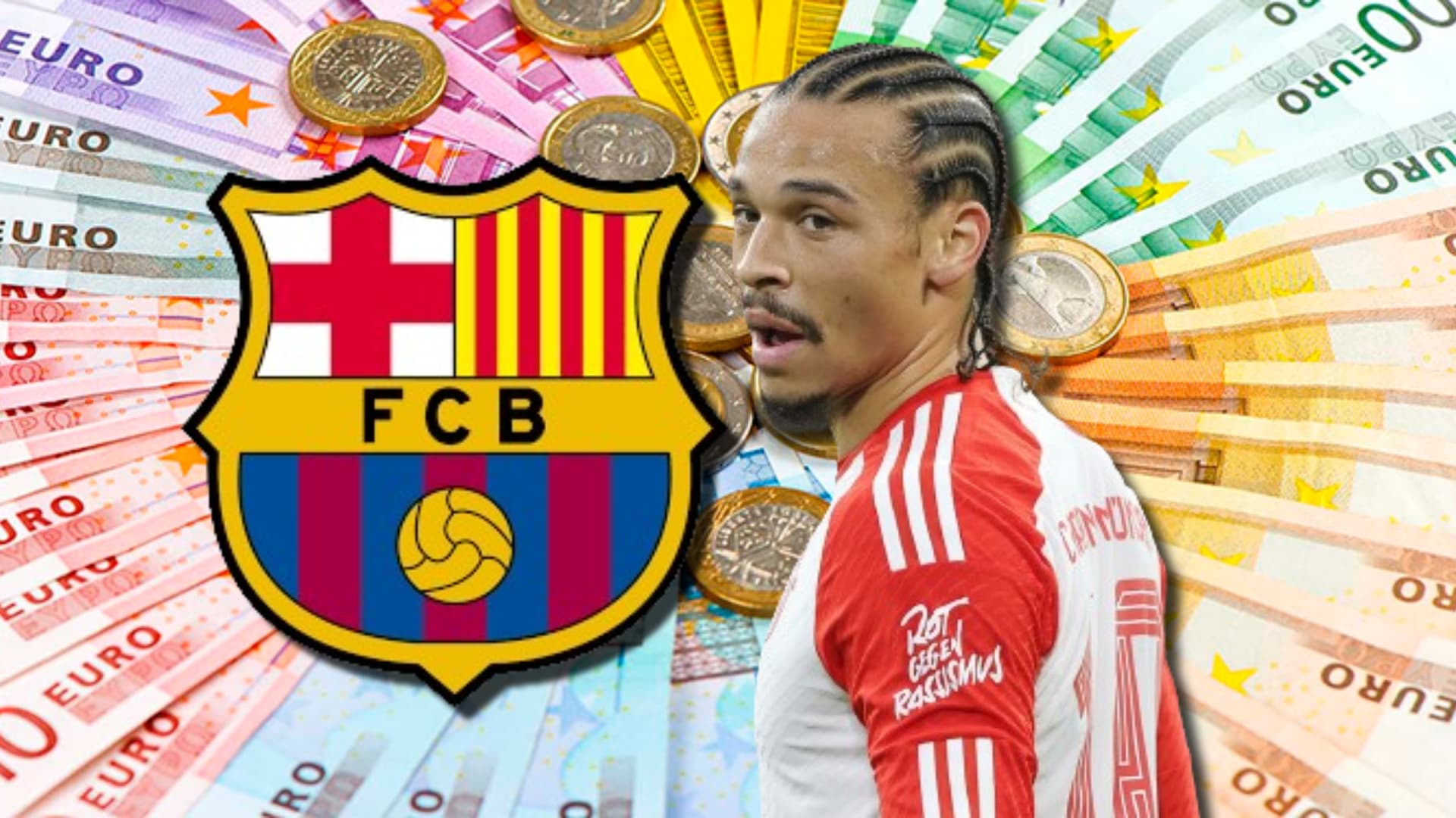 Leroy Sané, jugador del Bayern Múnich