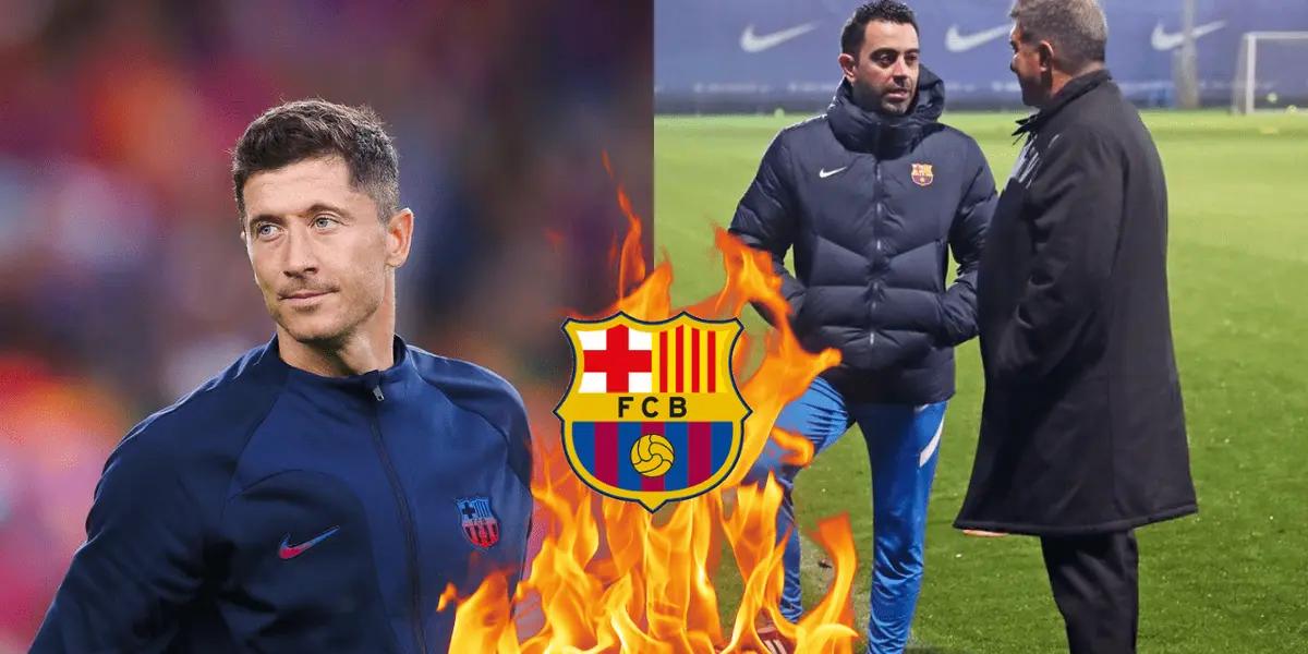 Lewandowski habría hecho pedidos muy particulares para no irse del Barca