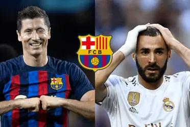 Lewandowski marca un hito en la historia de la Champions que Benzema nunca podrá igualar.