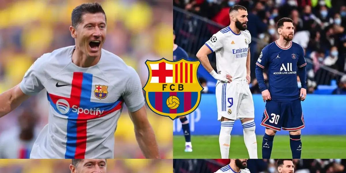 Lewandowski no para de romper récords en el Barcelona