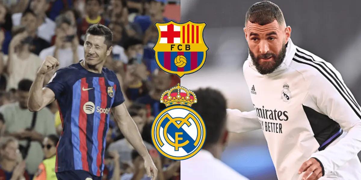 Lewandowski volvió a convertir frente al Sevilla y humilla a Benzema.