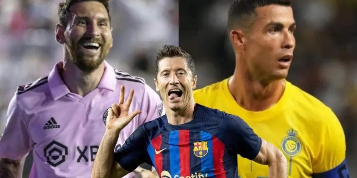 Lewandowski vuelve a la Champions League y esta a un paso de meteres en la historia grande del fútbol europeo.