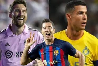 Lewandowski vuelve a la Champions League y esta a un paso de meteres en la historia grande del fútbol europeo.