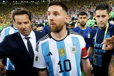 Lionel Messi casi no juega con la Selección de Argentina ante Brasil y mira lo que provocó toda la pelea en las tribunas