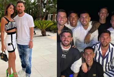 Lionel Messi celebró su cumpleaños número 35 junto a su esposa Antonela y a muchísimos amigos del ámbito del fútbol en una fiesta de lujo.