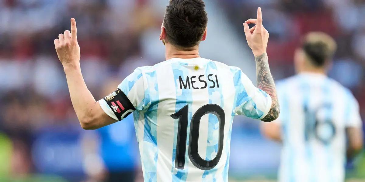 Lionel Messi con la camiseta de la Selección de Argentina (Foto: CNN)