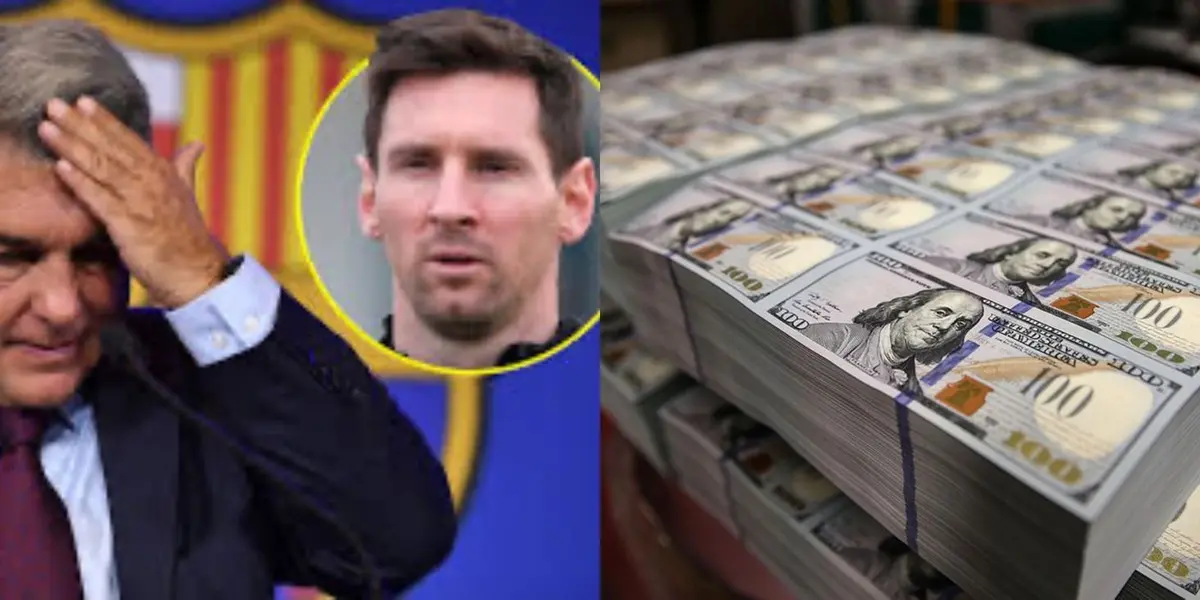 Lionel Messi debería resignar casi 30 millones de euros para poder volver a un Barcelona donde Laporta lo desprecio.