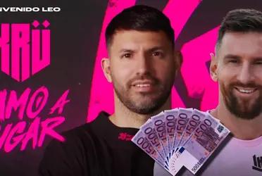 Lionel Messi decidió hacerse dueño con Sergio Agüero de su equipo del Kru, mira lo que ganan por torneo conseguido