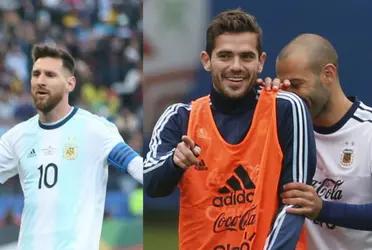 Lionel Messi despidió a Javier Mascherano y Fernando Gago que dejaron sus carreras futbolísticas.